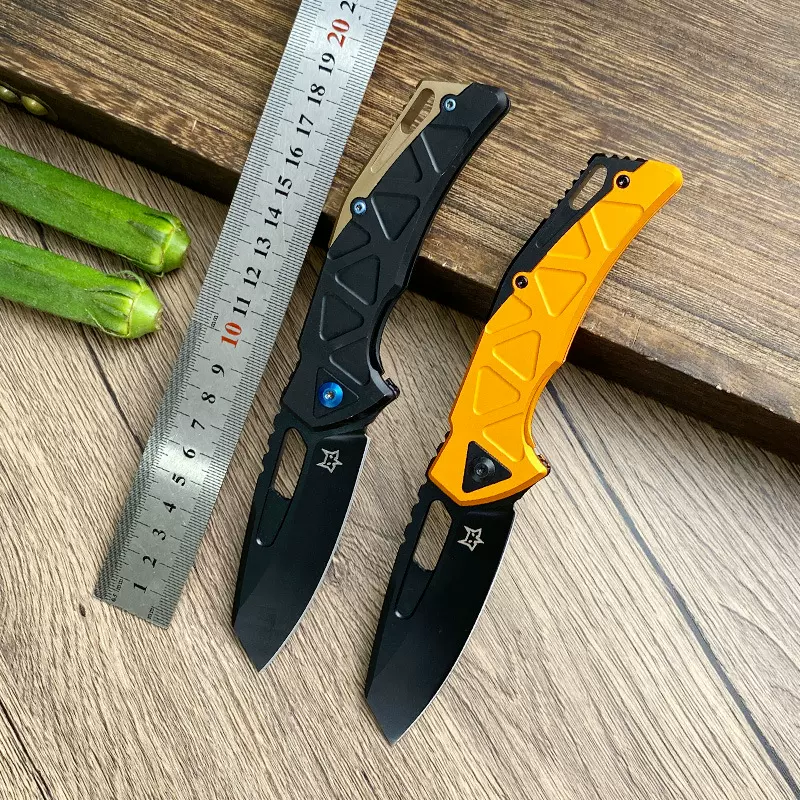 亚马逊便携防身多功能锋利口袋刀跨境出口FOX狐狸FX-552ALCF折刀