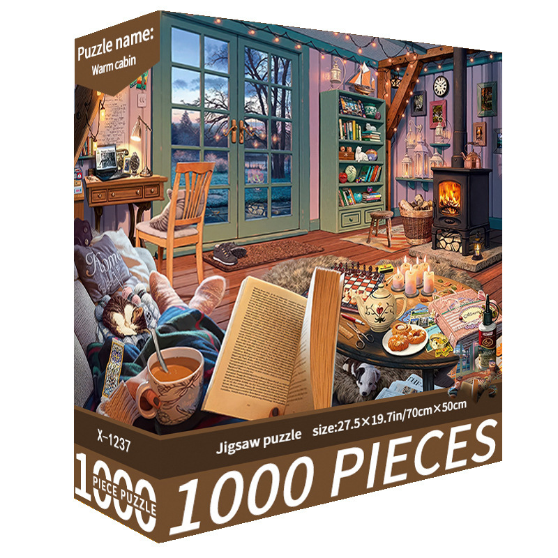 清明の川の絵 1000ピース ジグソーパズル 越境メーカー かわいい 癒しの難易度 減圧 女の子 知育玩具 ギフト|undefined