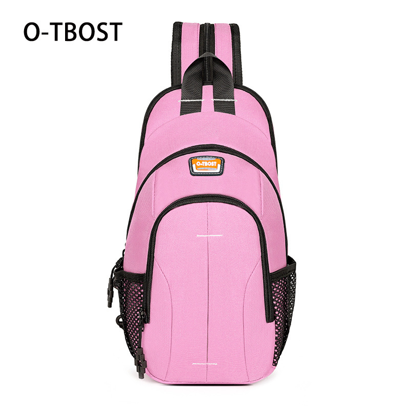 多機能胸バッグ男性O-TBOST新型アウトドア大容量ショルダーバッグ胸前バッグ女性|undefined