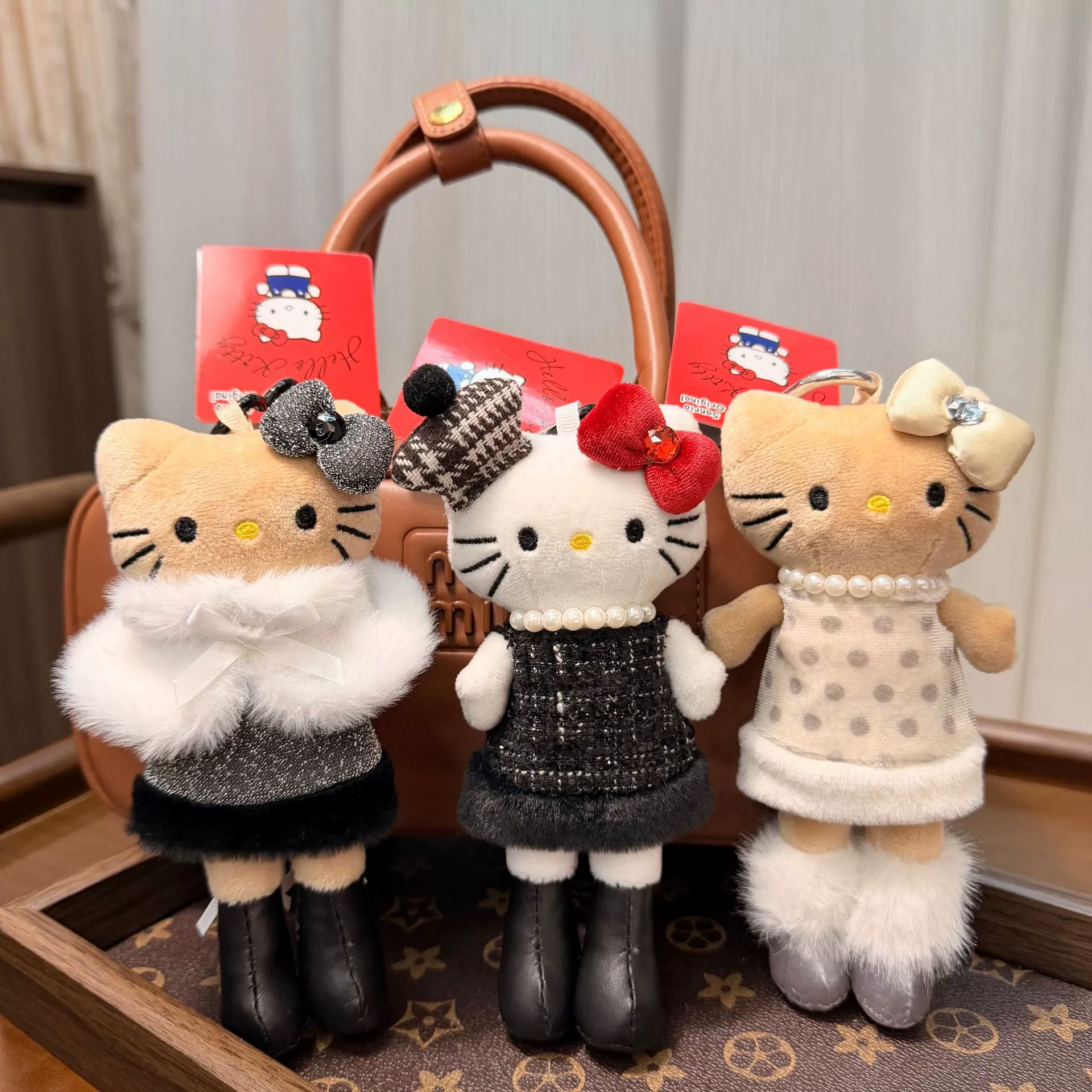 Hello Kitty, cute plush Japanese pendant, doll, Birthday gift