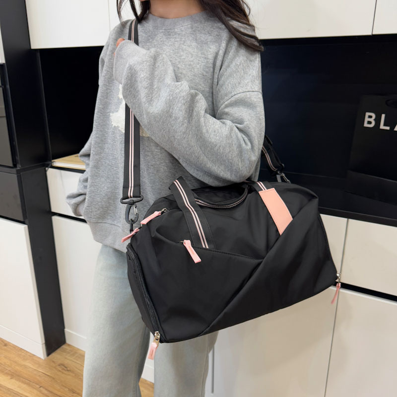 Dry and Wet Separation Fitness Bag, Multifunctional Sports Travel Luggage Bag, Portable Shoulder Bag, Casual Crossbody Yoga Backpack