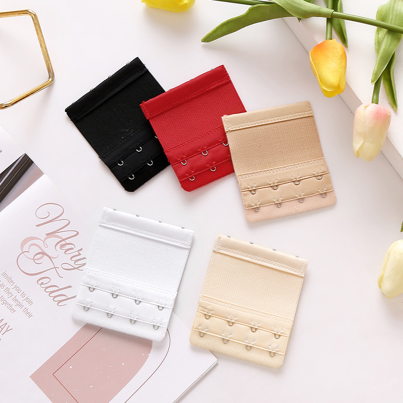 Ozuna 2-row 4-clip Bra Elastic Extension Clip Underwear Bulk