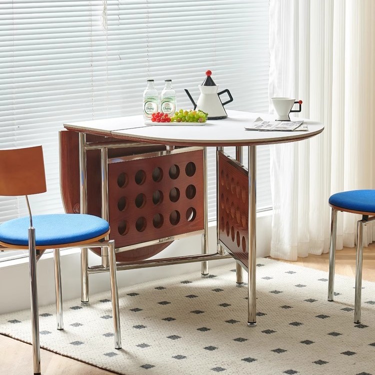 Vintage Solid Wood Cave Dining Table Nordic Style Small Apartment Designer Workbench Home Antique Log Long Table