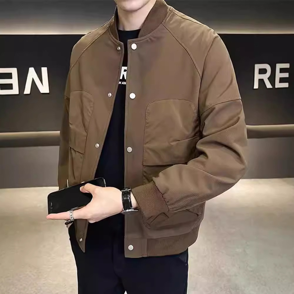Veste de printemps et d'automne pour hommes, nouveau style, beau, luxueux, mode, vêtements d'hiver, veste pour hommes, polyvalente_voghion.com