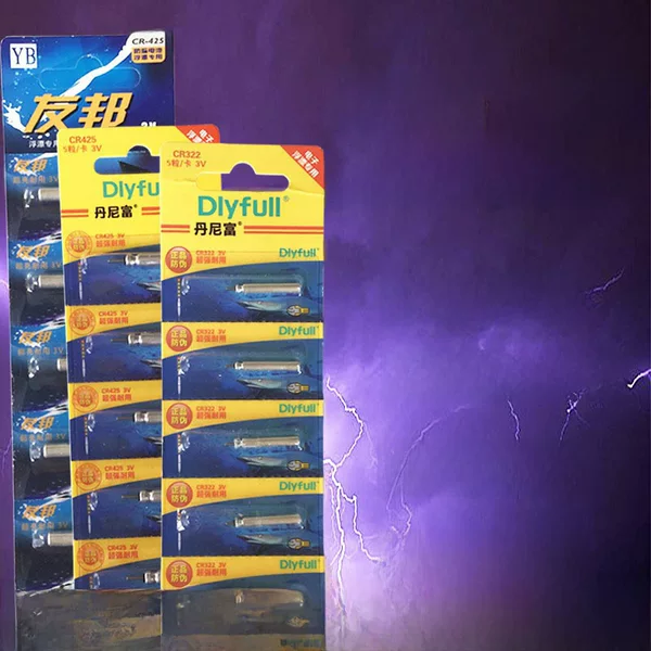 Cr425/Cr322/Cr316 Electronic Glow Float Battery Electronic Float Battery Power Source Danny Fu Fire Fish