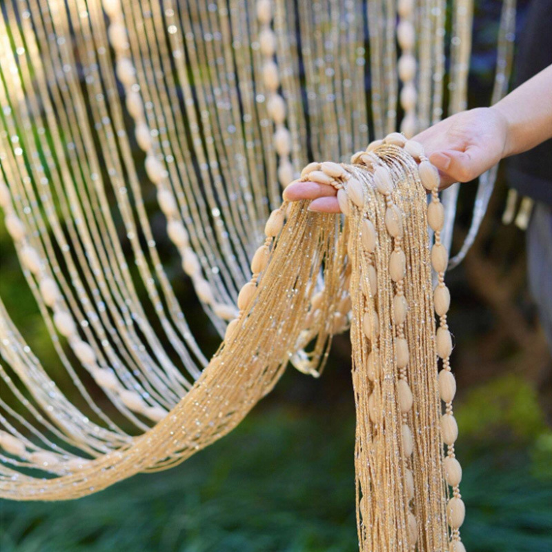 Factory Direct Sale Flat Silver Bubble String Curtain Partition Entrance Curtain Door Curtain Decorative Curtain Partition Curtain Hanging Curtain Cross-Border Factory Direct Sale Flat Silver Bubble String Curtain Partition Entrance Curtain Door Curtain Decorative Curtain Partition Curtain Hanging Curtain Cross-Border