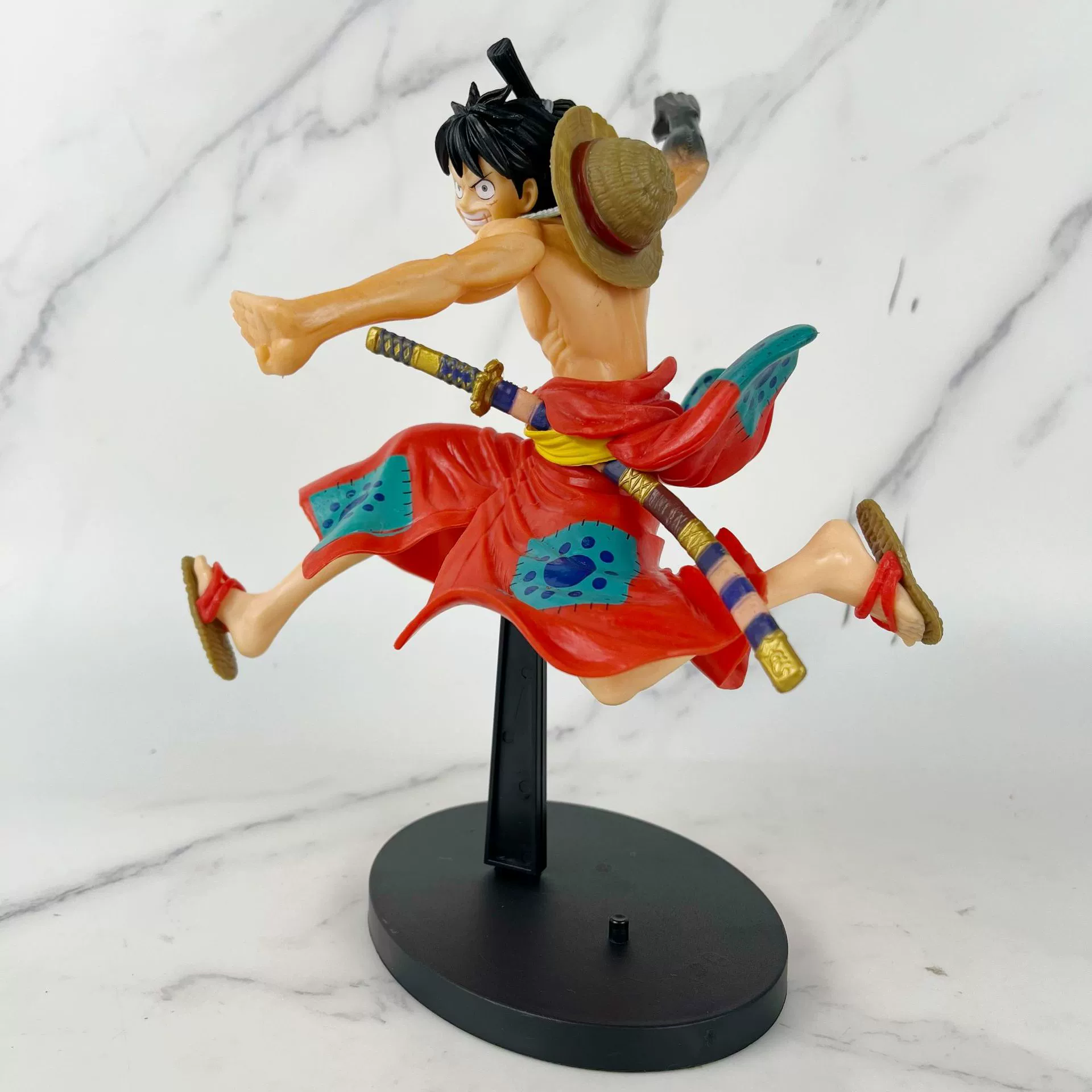 One Piece Бой мгновенно Луффи и Королевство Луффи и Сакура Доминирующий Доминирующий Каидо аниме модель