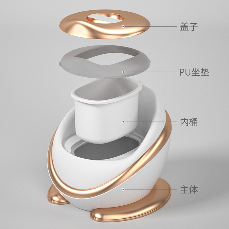 Espacio inodoro hogar niño mujer urinario inodoro bebé infantil orinal bebé niño inodoro