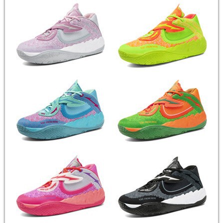 Cross-Border Men's and Women's Basketball Shoes, Practical Boots, Student and Youth Casual Sports Shoes, Velcro Colorful Training Shoes