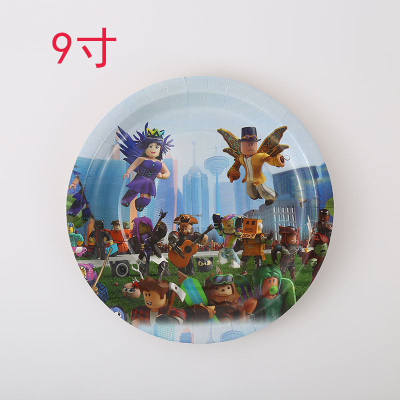 Bandeja de papel de 9 pulgadas 10 piezas 1 paquete