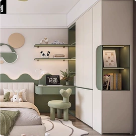 定制衣柜;衣柜;儿童床