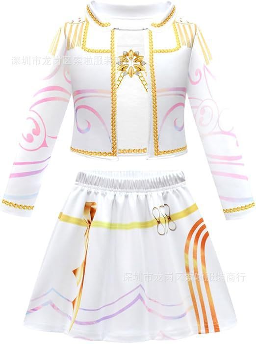 跨境新款女孩恶魔猎人KPOP流行歌手万圣节服装装扮舞台套装服装|undefined