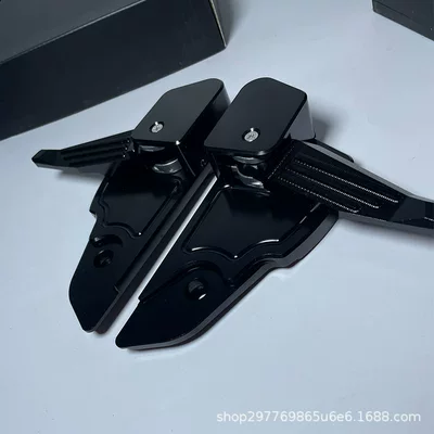 Spring Sprint 150 | Motorcycle bumper - upgraded-ejection-foot-pedal-black-can-be-installed-together-with-front-and-rear-crash-bars