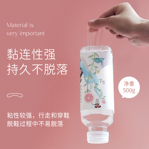 PU transparent heel stickers for women, anti-wear foot stickers, anti-falling half size foot pads, heel stickers for high heels, shoe pads for men