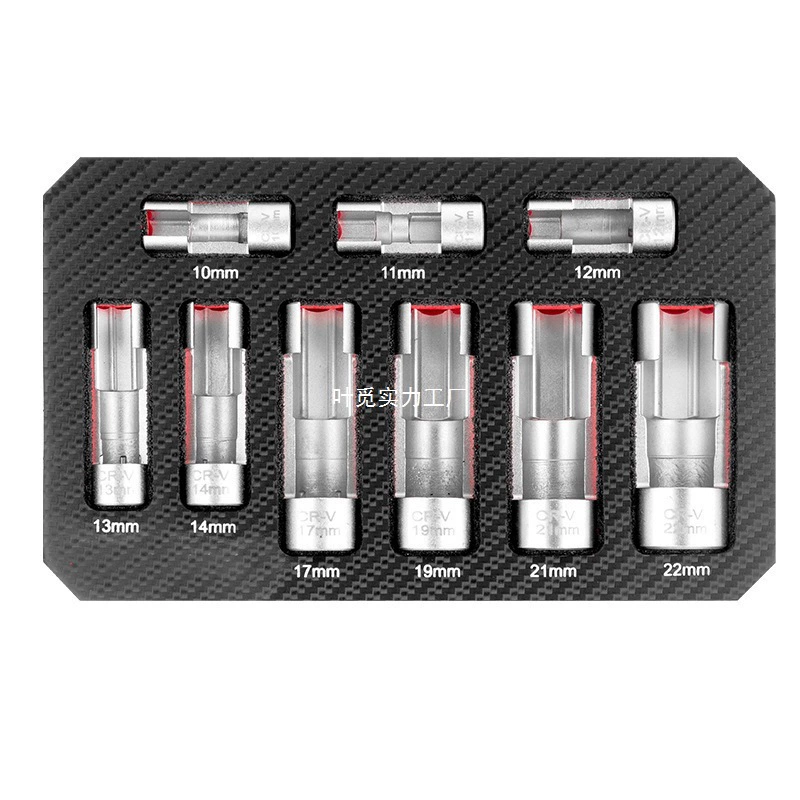 Открытый гаечный ключ для снятия масляной трубки, шлицевой ключ для датчика кислорода, шестигранный инструмент для ремонта дизельной топливной трубки