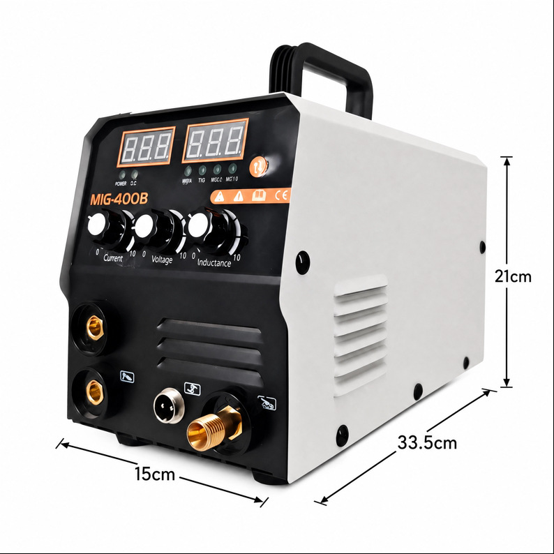 Máquina de soldadura eléctrica de mano pequeña para el hogar al por mayor transfronteriza 220V máquina de soldadura por puntos con pantalla digital inteligente de disipación de calor de hoja grande