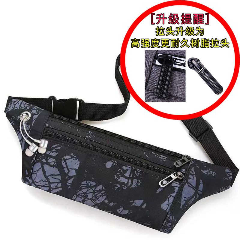 メーカー卸売り肌着ウエストバッグ迷彩格子純色シンプル財布運動ステルス携帯電話小銭入れ|undefined