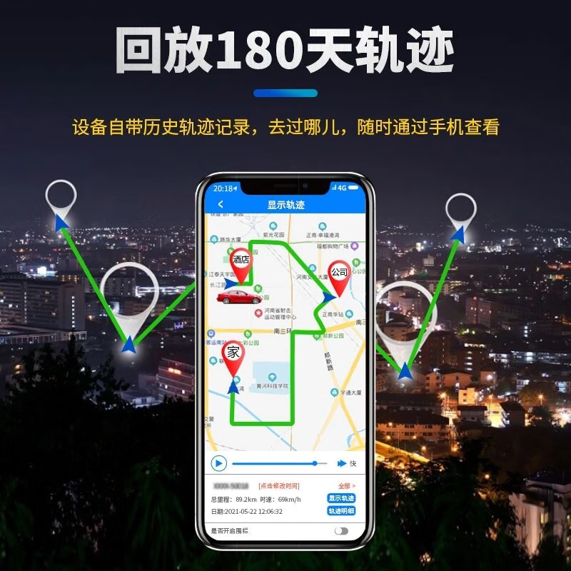 新しい 5G ロケーター抗追跡 GPS ロケーター車ローン不動産仲介者デボンコレクション|undefined