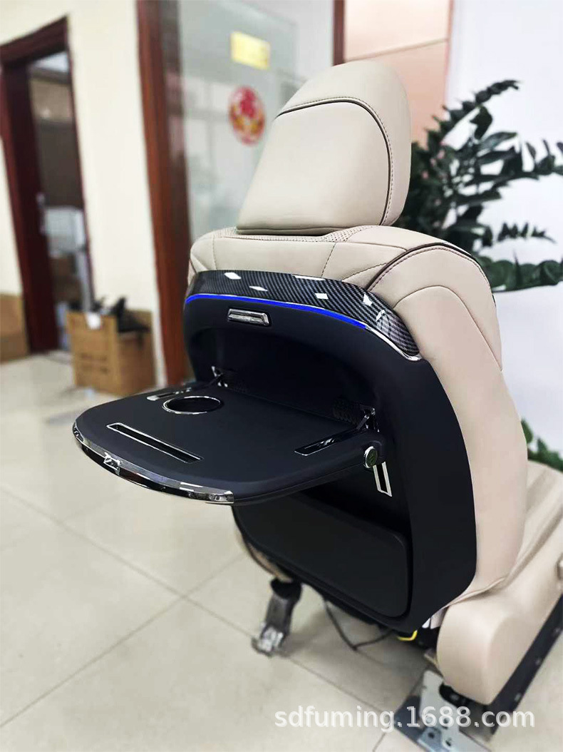 Suitable for Alfa 40 Series Car-Mounted Small Folding Table, Multi-Functional Storage Cup Holder, Ambient Light, Wireless Charging