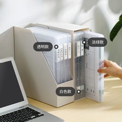 Japan imported SANADA file box document box office supplies waterproof organizing box transparent storage box