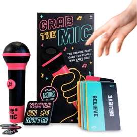 跨境货源抢麦克风游戏ExcitingGrabTheMic桌游卡牌家庭游戏卡