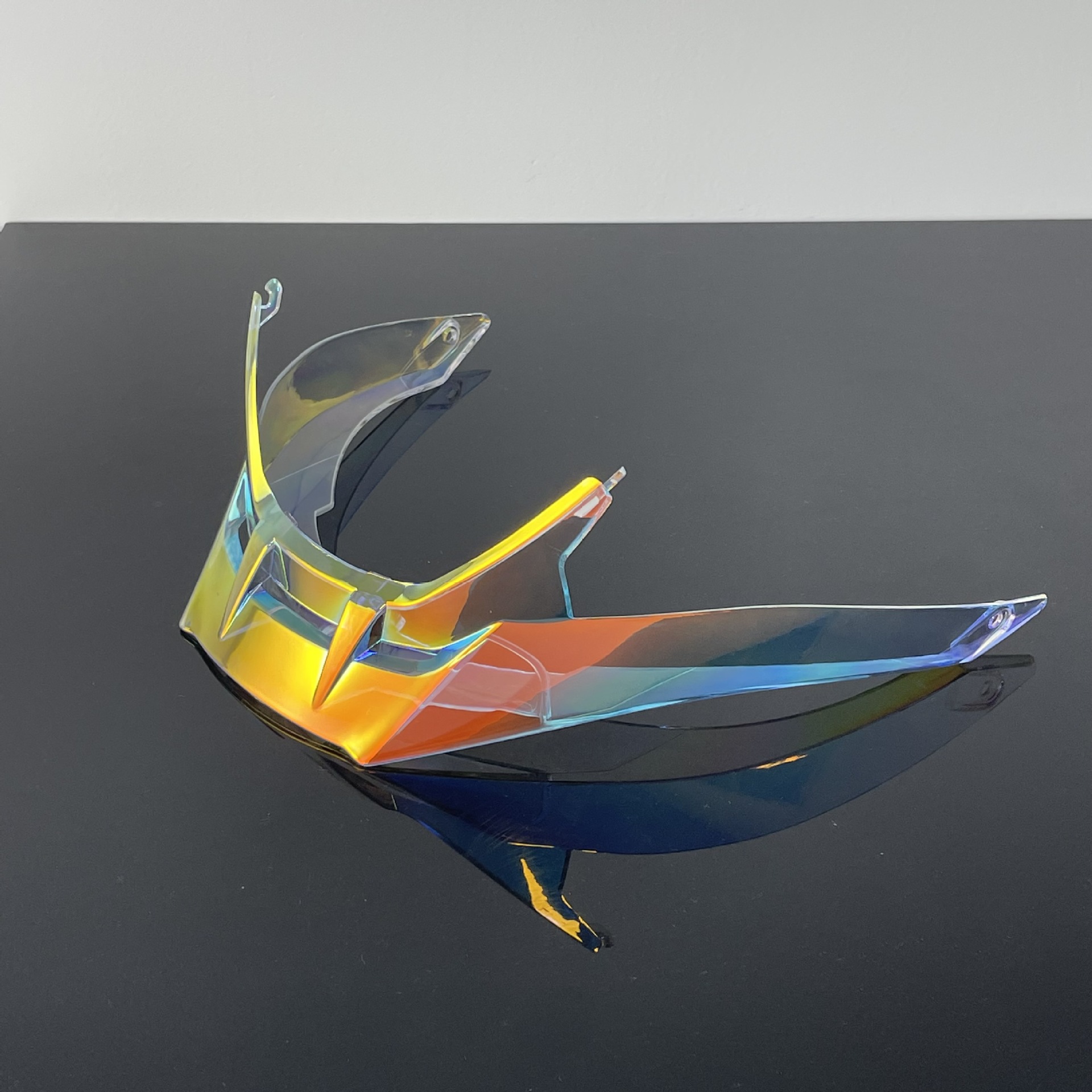 R50S Helmet Tail Wing Is Suitable for R50S Pro Helmet, Personalized Modified Tail Wing Spoiler, Colorful Helmet Accessories