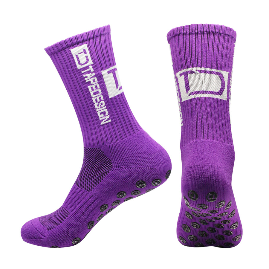 Venta caliente transfronteriza nuevos calcetines de fútbol calcetines deportivos calcetines de tubo para hombres y mujeres fondo de toalla calcetines de baloncesto transpirables antideslizantes de silicona