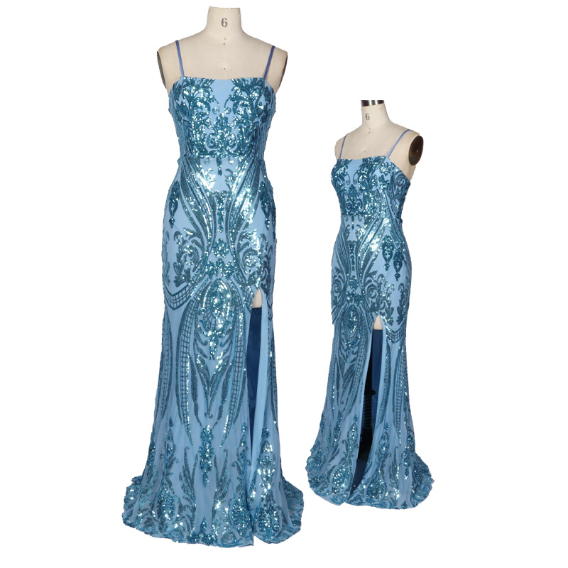Elegant sexy long evening dress