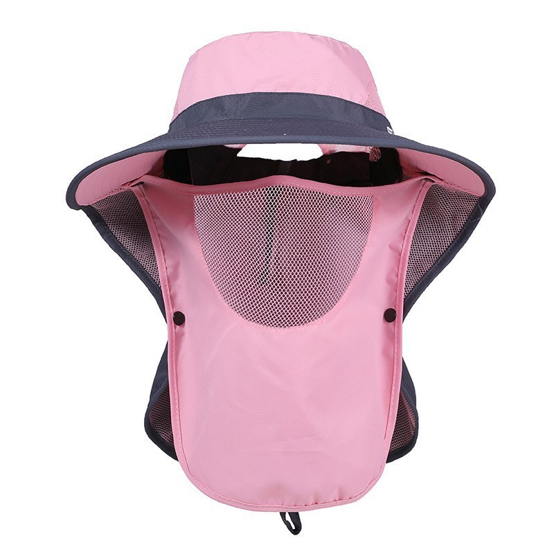 漁師帽子男性日よけ帽子夏屋外速乾日焼け止め帽子釣り帽子通気性太陽帽子女性マスク帽子
