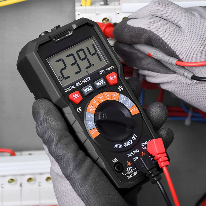 Интеллектуальный Высокоточный цифровой мультиметр Xinghongwei с защитой от ожогов, бытовой электрик, многофункциональный универсальный измеритель, маленький