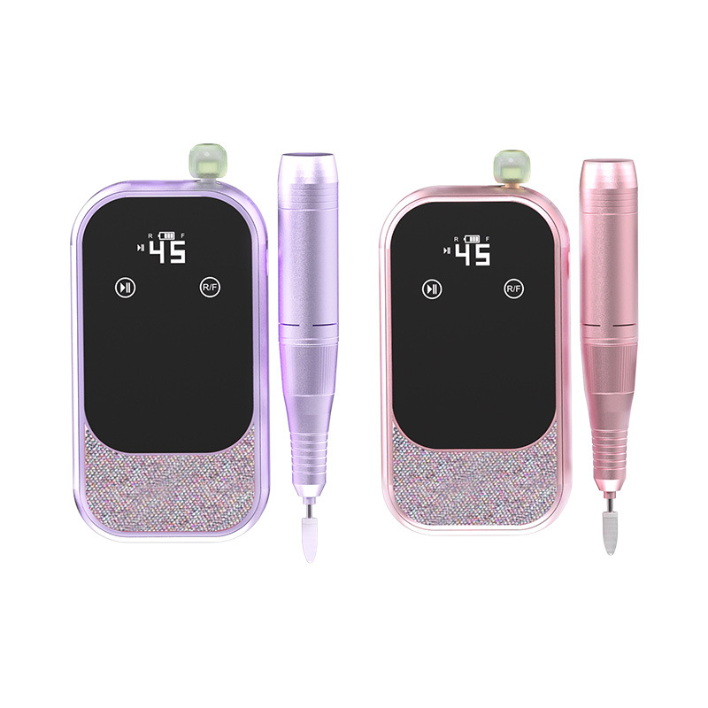 Ampuñador de uñas eléctrico recargable 45000RPM ampuñador de uñas especial transfronterizo sin quemar