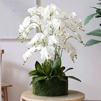 High-end realistic flowerpot, creative set, simple and elegant design