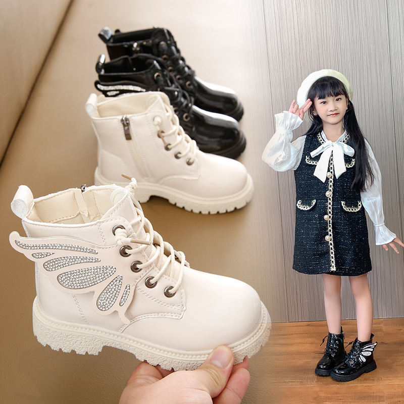 Children's Boots Girls Martin Boots 2021...