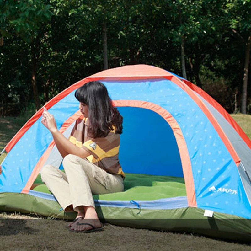 Открытый Кемпинг Палатка Детский парк палатка двойной Кемпинг непромокаемая Солнцезащитная кемпинговая палатка