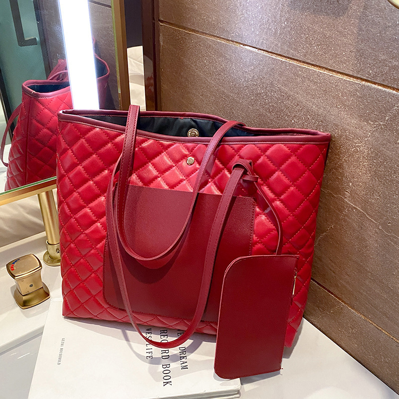 Bolsas de mujeres 2023 nuevo comercio exterior lingue bordado madre gran capacidad bolsas de mujeres bolsas de compras bolsas damas