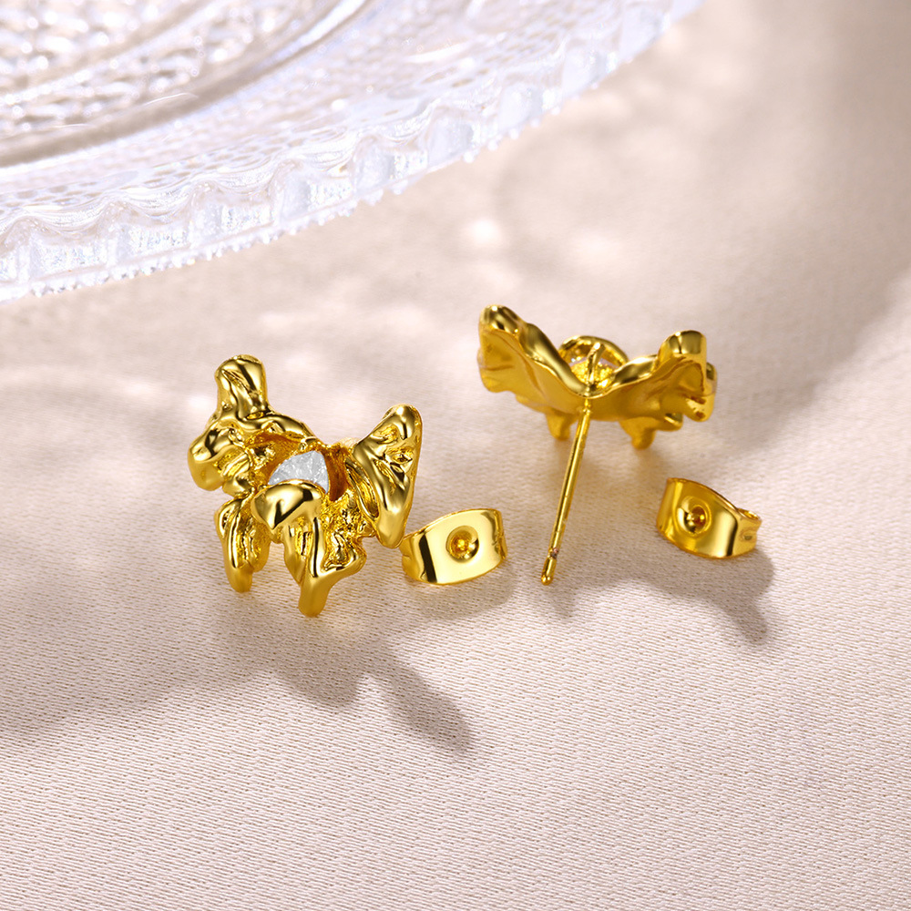 13g Weight 0.03µm-0.05µm Gold Plating Thickness PVD Coated Gold Plating Process 304 Stainless Steel Ear Needle Material Real Gold Plated Plating Material Stone-Free Inlay Material Ear Studs Classification 18K Gold Plating Color 1 Pair Quantity Daily Occasion 304 Stainless Steel Material Shamrock, Flower Pattern Women's Gender Vintage Style Style Waterproof Non Tarnish Craft PVD Coated Real Gold Plated 18K Gold Shamrock Flower 304 Stainless Steel Vintage Style Waterproof Non Tarnish Ear Studs 42