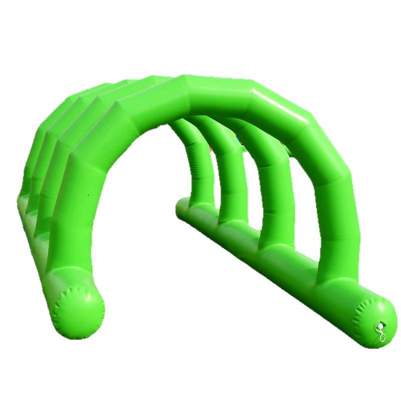 Set inflable de obstáculos deportivos para actividades familiares al aire libre