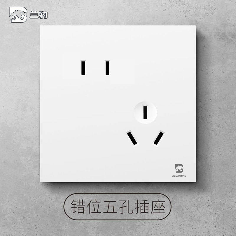 Dislocated five holes (oblique five holes)