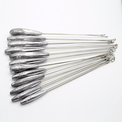 Lead sinker balance 21-130g fishing attractive lead sinker balance fixed long-range casting balance sea fishing balance single-blade balance