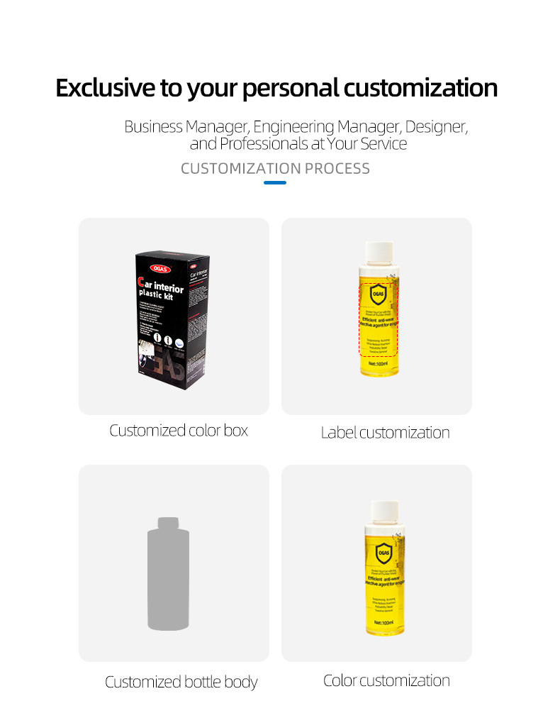 High-Efficiency Anti-Wear Agent for Automobile Engines, Fuel Engine Repair, Anti-Rust, Noise Reduction, Protection, Anti-Shake Repair Fluid