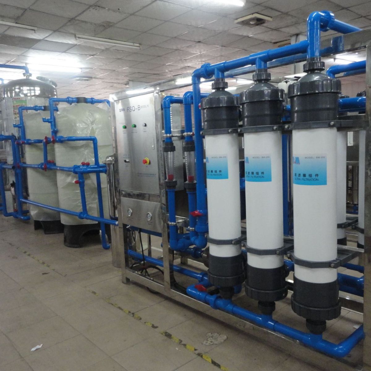 中空纤维超滤设备 超滤矿泉水设备 山泉水原水水质处理过滤器