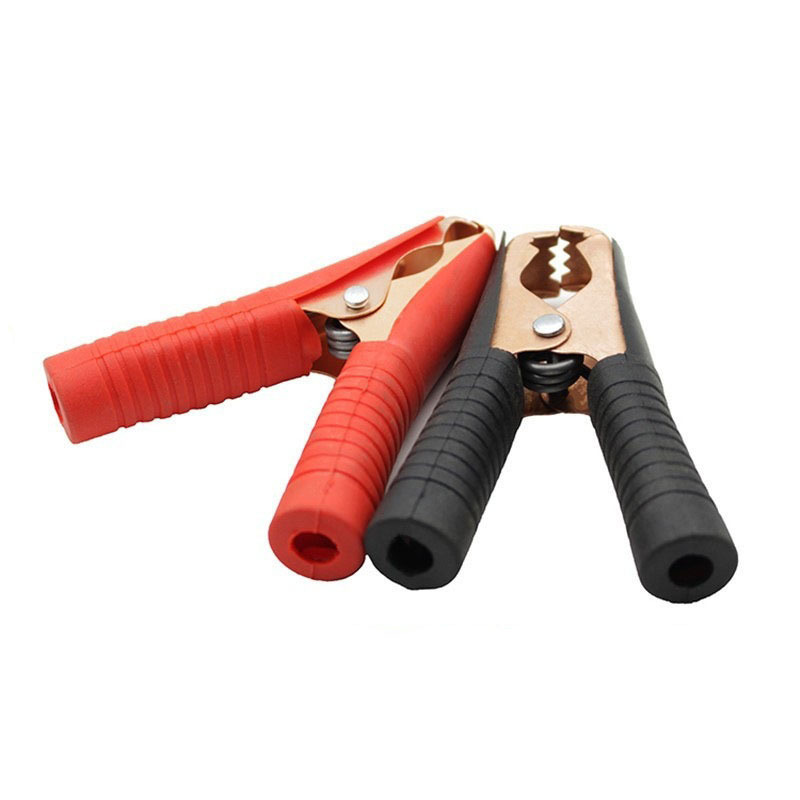 Car Accessories battery clip charger special clip 100A clip red and black crocodile clip charging clip