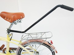 Self-balancing bike handlebar push rod lazy children's learning bike helper safety for kids bike push handle learning handle