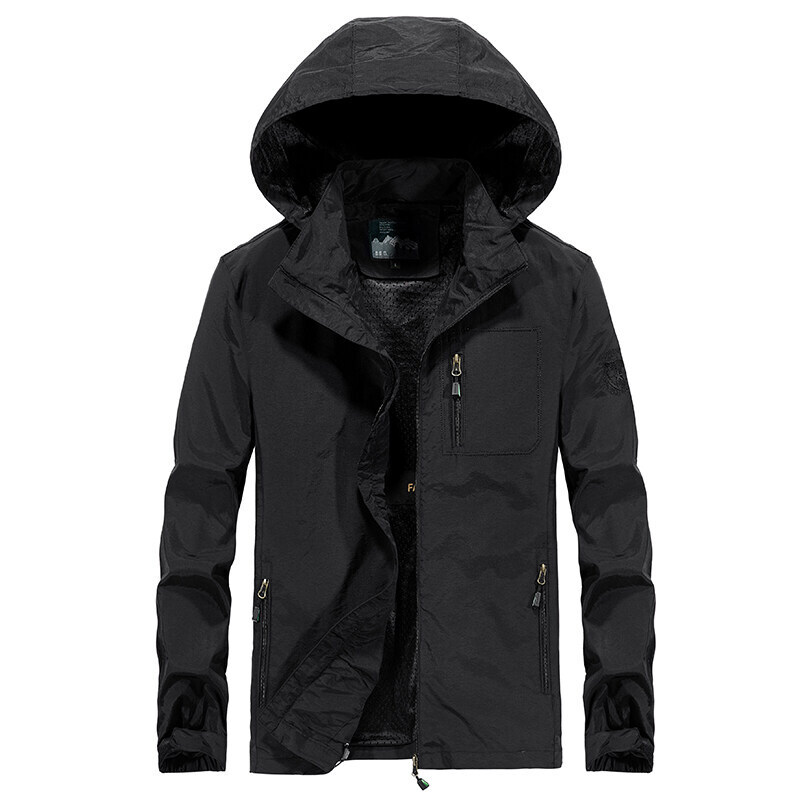 Transfronterizo de venta rápida de Amazon hombre chaqueta casual al aire libre chaqueta grande abrigo de montaña