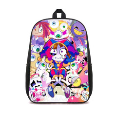 Cross-border Wonder Digital Circus Elementary School Dual Shoulder Bag