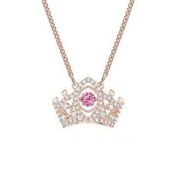 Shijia ネックレスペアバージョン悪魔の目ネックレススワロフスキーネックレス要素スマート白鳥鎖骨チェーンペンダント卸売|undefined