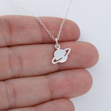 欧美跨境饰品  星空地球仪宇宙项链  时尚合金梦幻星球吊坠项链