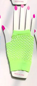 Fábrica directa guantes de red de pesca al por mayor discoteca sexy guantes de malla de medio dedo corto espectáculo de escenario guantes de baile callejero image 13