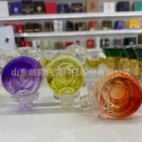 Производитель оптом креативные утолщенные прозрачные стеклянные крышки для бутылок с кристаллами, крышки для бутылок с вином и водой с широким и узким горлышком