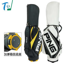高尔夫球包ping男球杆包pu大容量防水标准球包现货批发golfbag